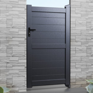 Fully Boarded Pedestrian Gate (horizontal)